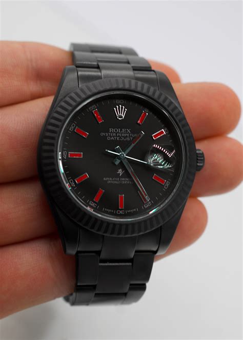 rolex datejust ii black venom|rolex datejust 41.